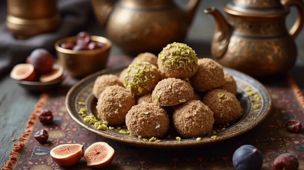 Middle Eastern Desserts Fig Ball Recipe