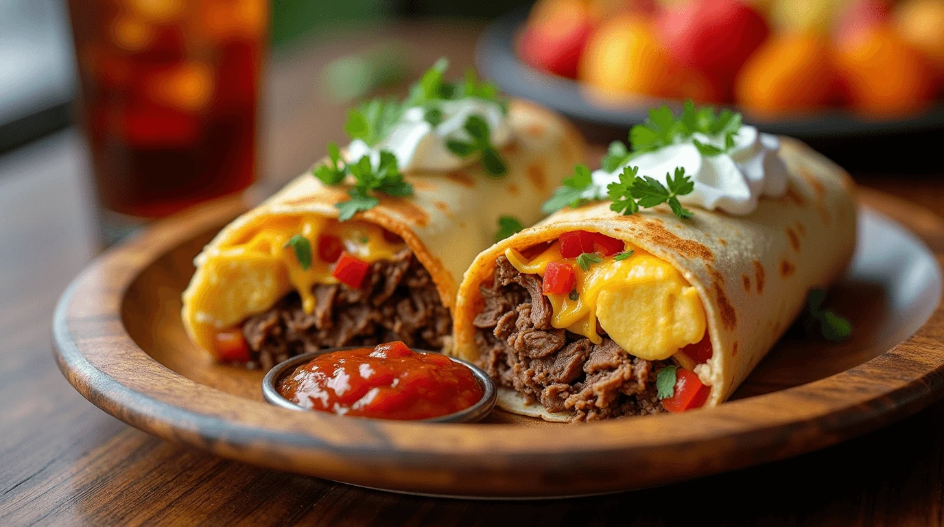 brisket breakfast burrito