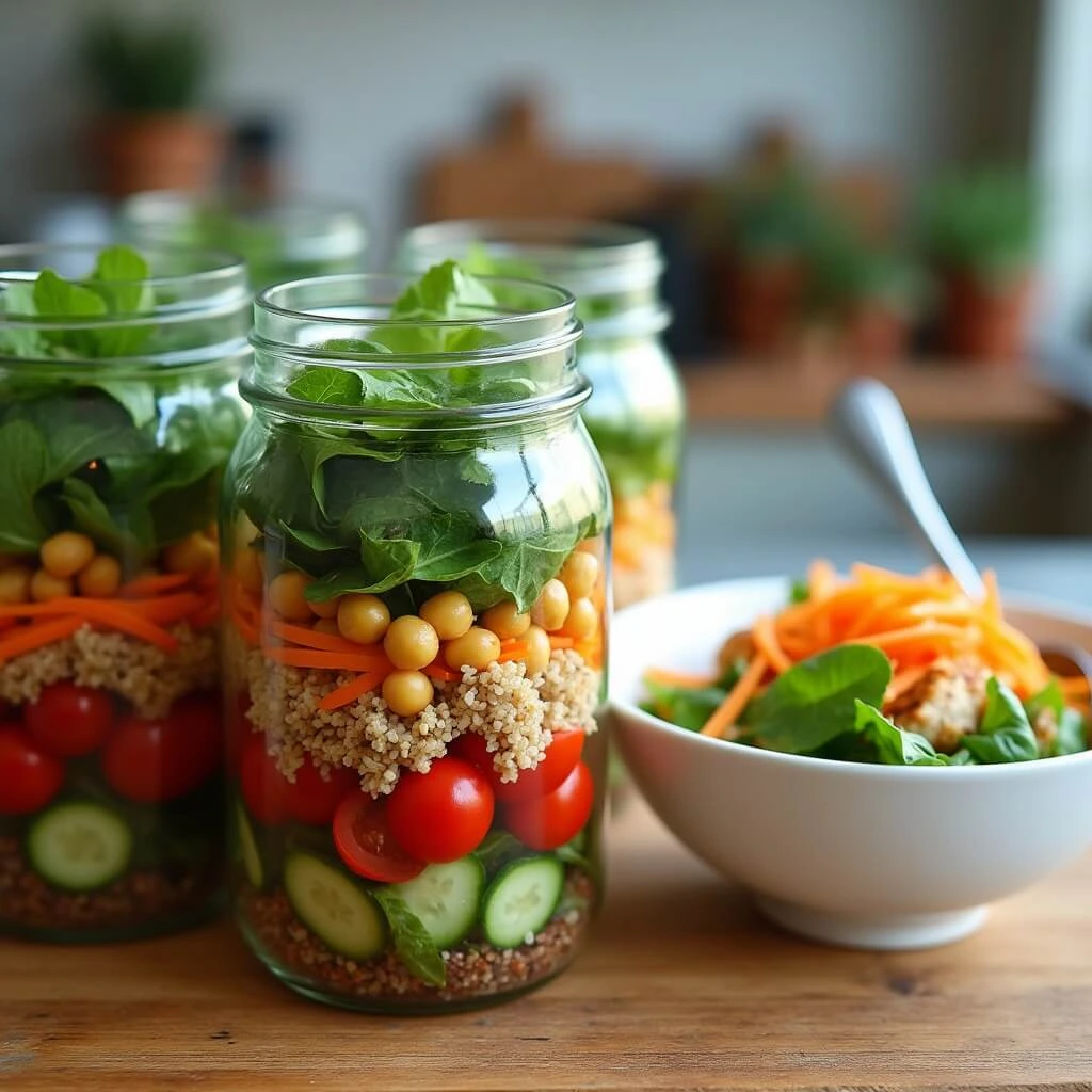 salad jars