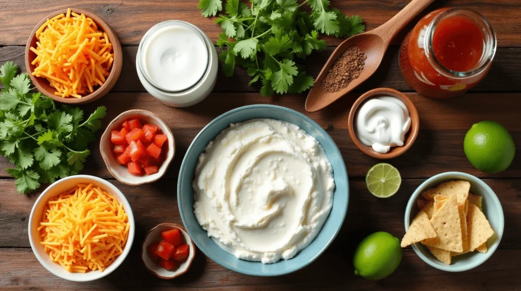 Whip up a creamy, protein,packed cottage cheese taco dip in 10 minutes! Perfect for parties, snacks, or game nights. #EasyRecipe