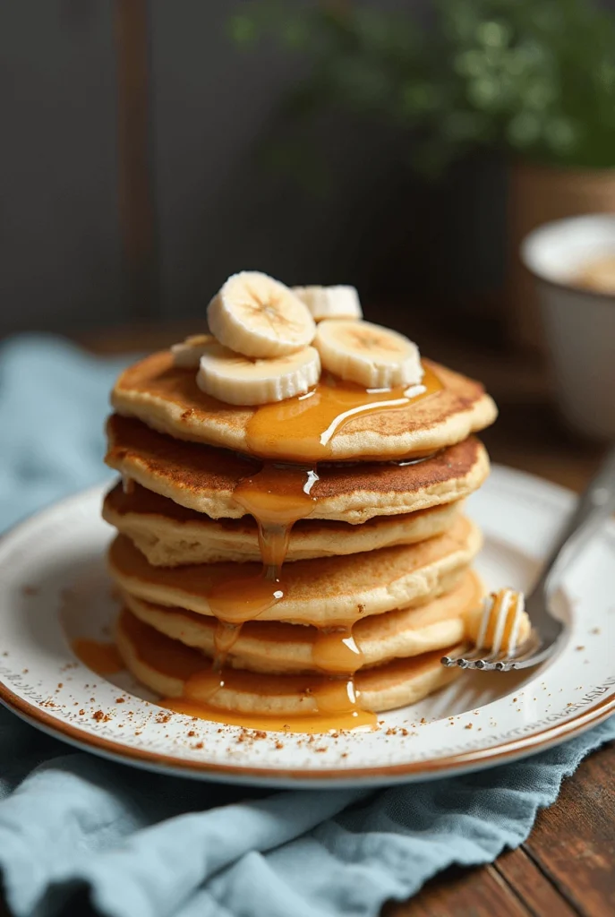 Whip up fluffy pancakes banana-style with this simple recipe Naturally sweet and quick, they’re your go-to for a joyful breakfast Get stacking