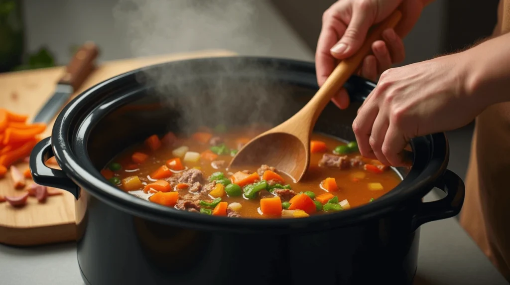 Discover easy and delicious soup crockpot recipes for cozy meals. Perfect for busy days—just toss in ingredients, set, and enjoy rich, flavorful soup
