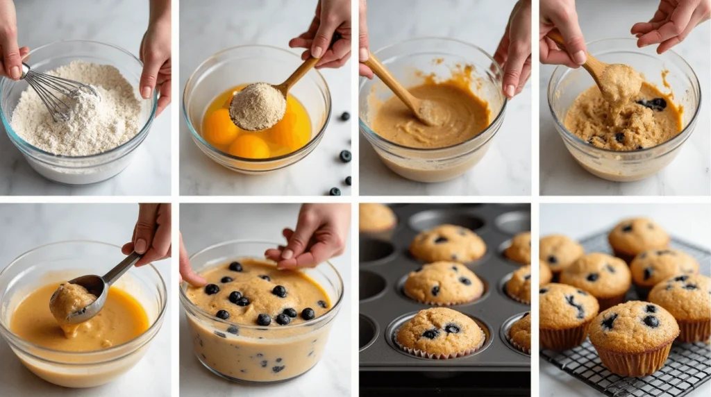 Make the best muffins blueberry recipe with this easy, bakery-style guide! Soft, fluffy, and bursting with flavor—perfect for breakfast or snacks
