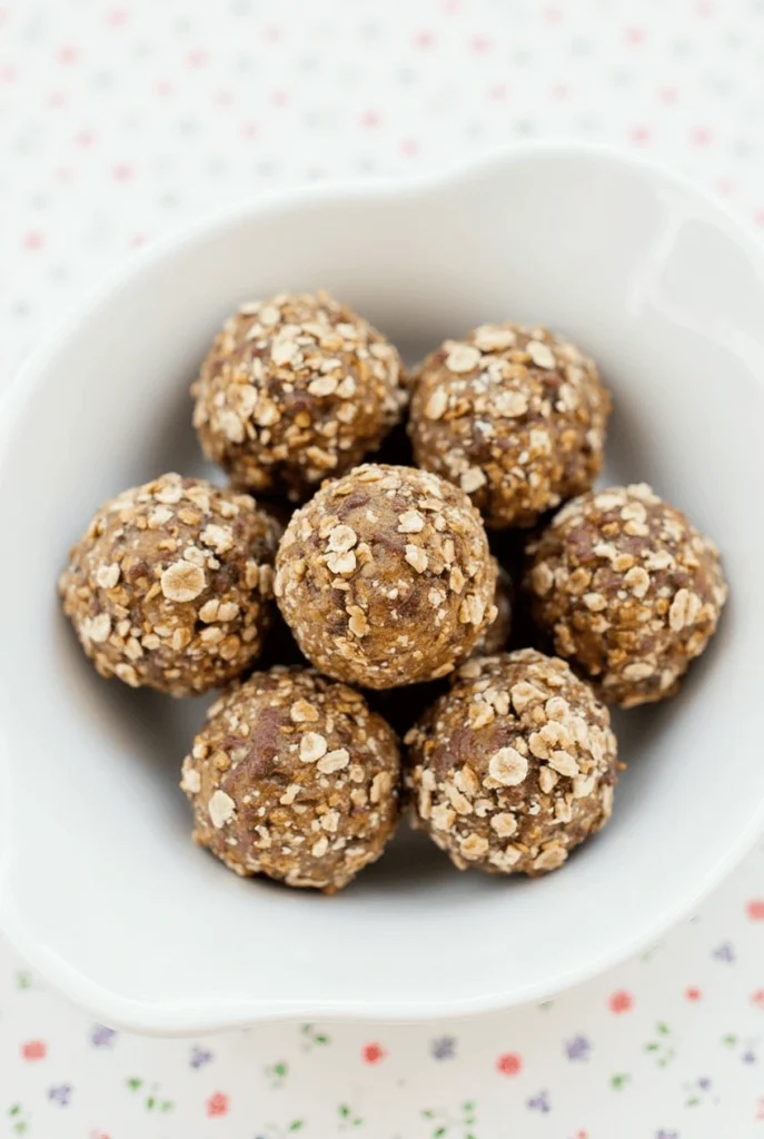 Looking for a quick, healthy snack Try these oatmeal energy balls packed with protein and perfect for on-the-go
