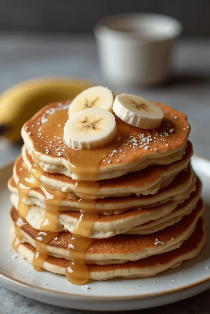 Whip up fluffy pancakes banana-style with this simple recipe Naturally sweet and quick, they’re your go-to for a joyful breakfast Get stacking