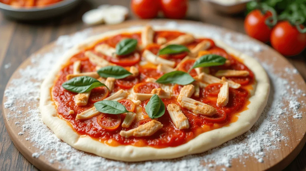 Craving a flavorful twist Discover how to make a sensational BBQ chicken pizza that’s easy, cheesy, and utterly irresistible 