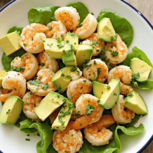 Avocado Salsa Shrimp Salad