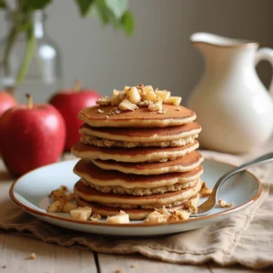 oatmeal apple pancakes