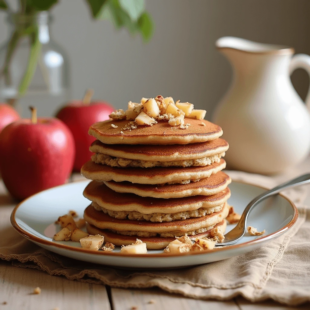 oatmeal apple pancakes